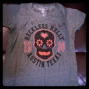 Reckless Kelly autographed T-shirt